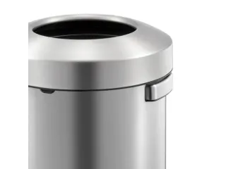 EKO Afvalbak Urban Bin 50 Liter mat Rvs Open top - 2