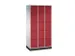 armoire multicases,RAL7035/RAL3003,HxlxP 1950x920x500mm