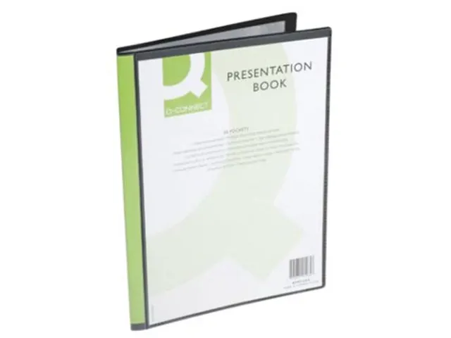 Showalbum Personaliseerbaar A4 20 Tassen Zwart