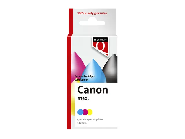 Inktcartridge Quantore alternatief tbv Canon Cl-576XL kleur