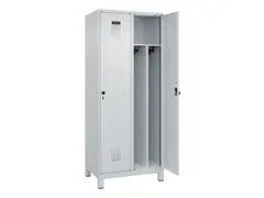 locker voor scheiding van kleding,HxBxD 1950x800x500mm,2vak