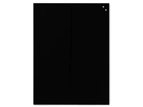 Glasmagneetbord Naga 60x80cm zwart
