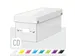 Cd-box Leitz Click & Store 143x136x352mm Wit 84% gerecycled karton