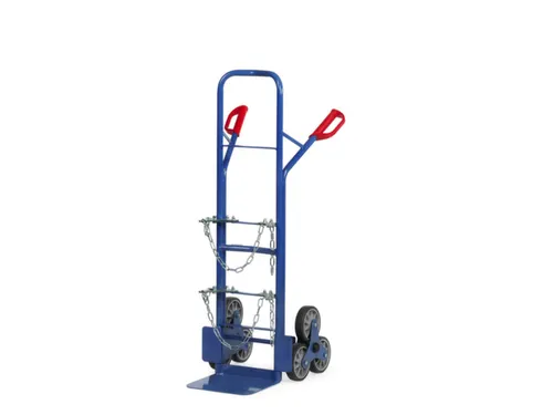 trapsteekwagen,3sterren,draagverm. 200kg,RAL5007,TPE-banden