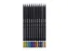 Crayon de couleur Bruynzeel Expression boîte métal 12 couleurs méta