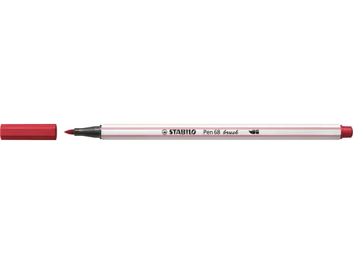 Brushstift STABILO Pen 568/50 donkerrood
