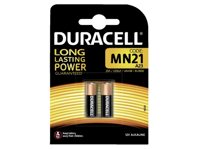 Batterij Duracell Ultra 2x MN21 Alkaline
