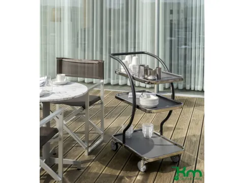 etagewagen,draagverm. 120kg,3etage(s),laadvl. LxB 595x360mm,grijs