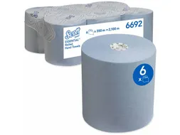 Scott 6692 Max Handdoekrol Blauw 1-Laags