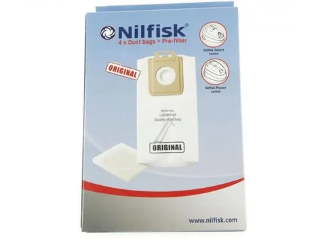 Nilfisk Select Stofzuigerzakken Microfleece 4 Stuks