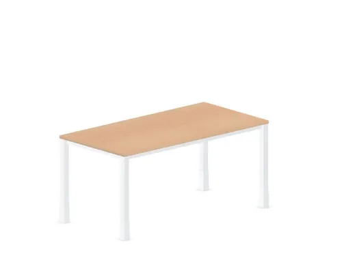 In hoogte verstelbaar bureau,HxBxD 720-840x1600x800mm,NE-esdoorn