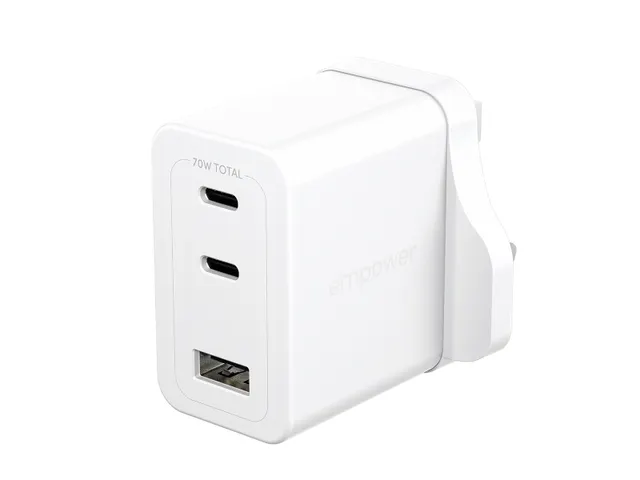 PanzerGlass empower by Turbo 70W Multiple Charger incl. 2 x USB-