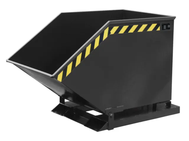 Kiepbak voor spaanders,HxLxB 840x1320x670mm,0,4m³,draagverm. 300kg