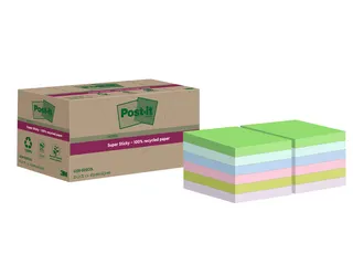 Memoblok Post-it 622 RSS12COL 47,6x47,6mm colour 12 stuks - 1