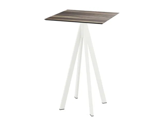 statafel,HxBxD 1090x700x700mm,rechthoekig,4voeten wit