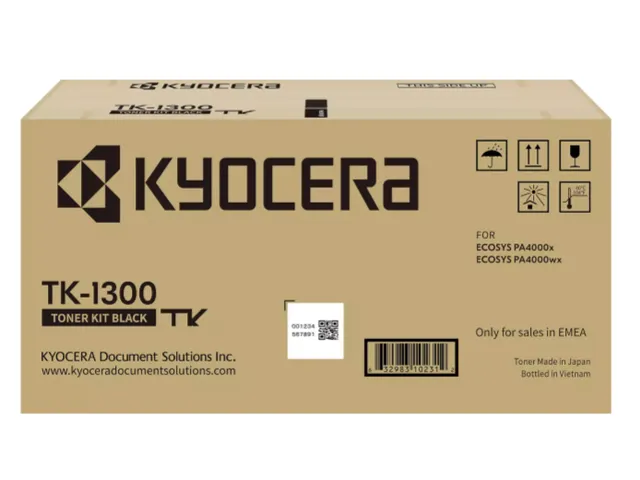 1T0C150NL1 KYOCERA TK1300 Ecosys toner zwart