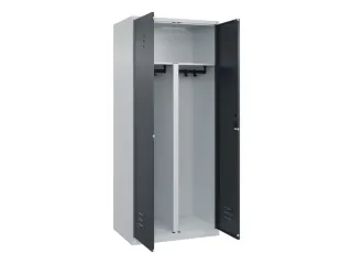 PBM-locker,HxBxD 1850x800x500mm,2vak,vak B 400mm,cil.-slot - 2