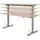 Elektrisch in hgte vst. zit-sta-bureau,decor beuken 650-1250x1200x800m
