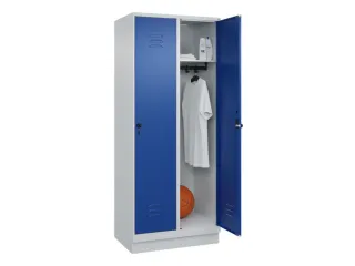 locker,HxBxD 1950x800x500mm,2vak,vak B 400mm,draaigrendel,sokkel - 3