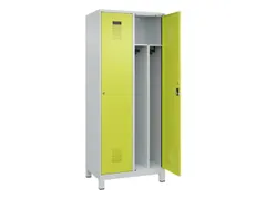 locker voor scheiding van kleding,HxBxD 1950x800x500mm,2vak