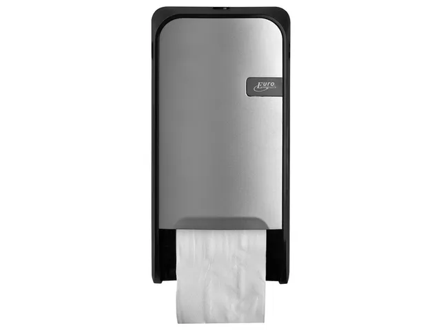 Toiletroldispenser Quartzline Duo doprol Zilver