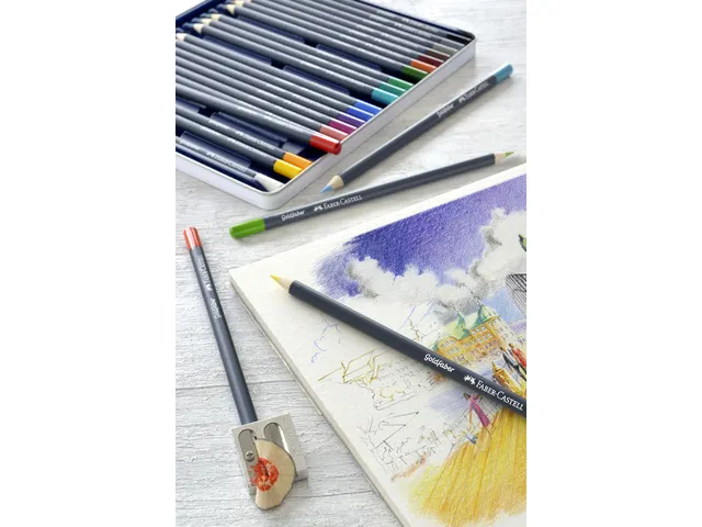 kleurpotlood Goldfaber 101 wit