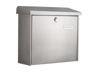 Brievenbus Comfort Zilver Staal - 1
