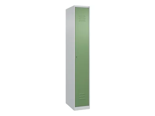 locker,HxBxD 1850x300x500mm,1vak,vak B 300mm,cil.-slot,staand op vloer