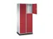grootvolume-lockersysteem,RAL 7035/RAL 3003,HxBxD 1950x820x500mm