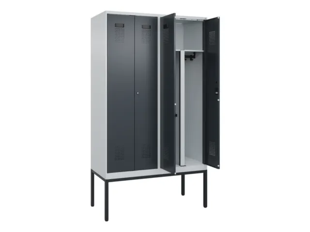 PBM-locker,HxBxD 2120x1200x500mm,4vak,vak B 300mm,cil.-slot