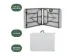 OUTLET Vouwtafel 180x70x74 FT180