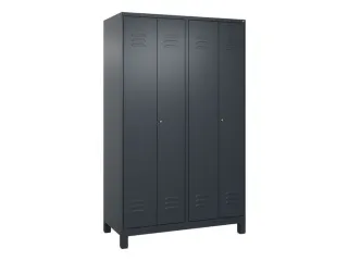 locker voor scheiding van kleding,HxBxD 1950x1200x500mm,4vak - 1