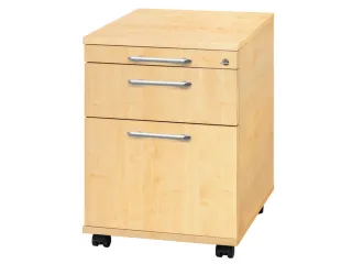 Ladenblok 590x430x560mm 1pennenlade 1lade 1hangmappenlade Esdoorn - 1