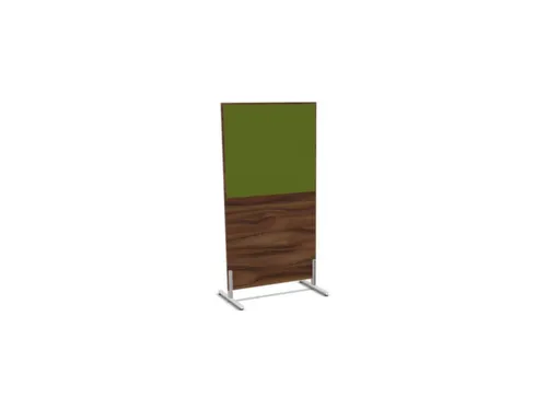 scheidingswand,HxB 1545x800mm,NP-tiepolo nut,BN7048-groen
