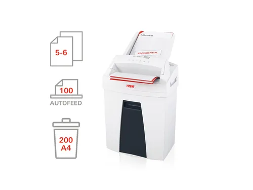 Papiervernietiger HSM Securio AF100 snippers 4mmx25mm P-4