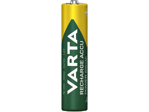 Batterij oplaadbaar Varta 4xAAA 800mAh ready2use