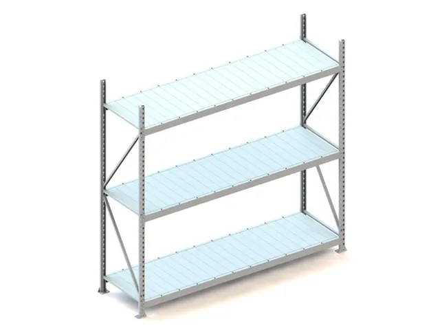 Breedvakstelling Basisveld 2200x2200x650mm 3 Stalen Legborden 600kg