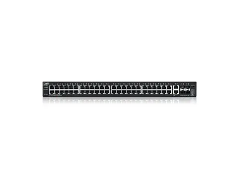 Zyxel XGS2220-54, Managed, L3, Gigabit Ethernet (10/100/1000), Rack-mo