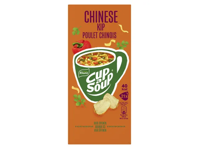 Cup a Soup Knorr Chinese kip 175ml Soep doos 21 stuks