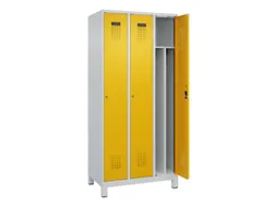 locker voor scheiding van kleding,HxBxD 1950x900x500mm,3vak