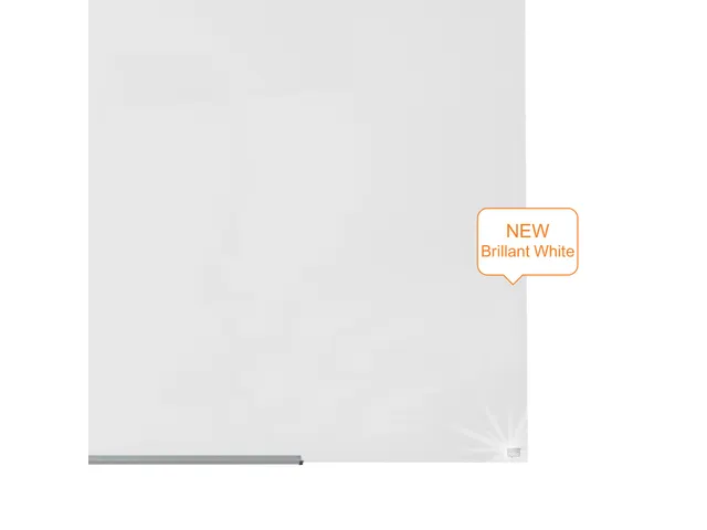 Nobo Diamond Glasbord Wit 188x105cm Impression Pro
