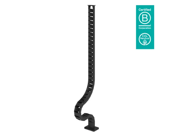 Addit kabelgeleider Zwart voor zit-sta Bureau 130cm incl magneethouder