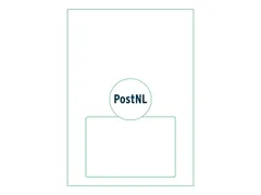 Retourlabel PostNL IEZZY A4 1.000 vel 150x100mm 1000 labels