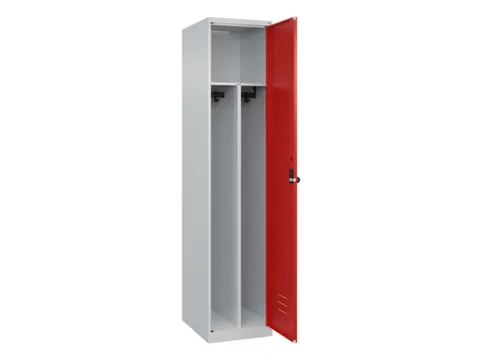 locker voor scheiding van kleding,HxBxD 1850x400x500mm,1vak