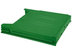 wandsorteerder,opbergvak,v. 34,HxBxD 42x262x302mm,plank(en) ABS,groen