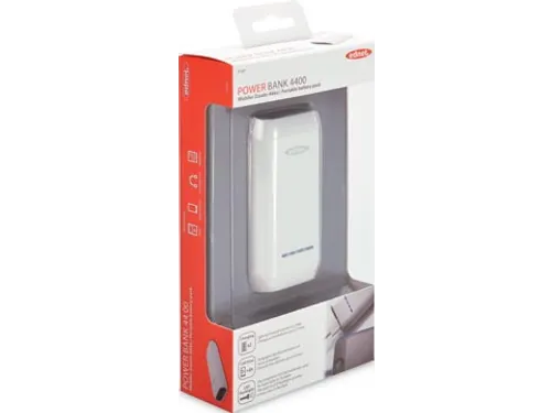 Ednet Powerbank 4.400 mAh Wit
