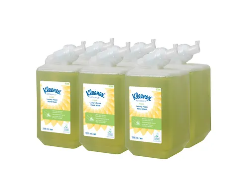 Kleenex 6386 Botanics luxe handreiniger Foam 6x1 Liter Groen