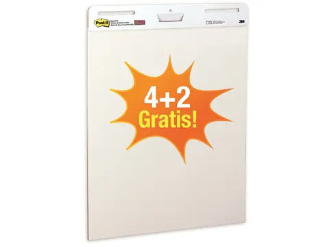 Post-it Meeting Chart 4 + 2 Gratis