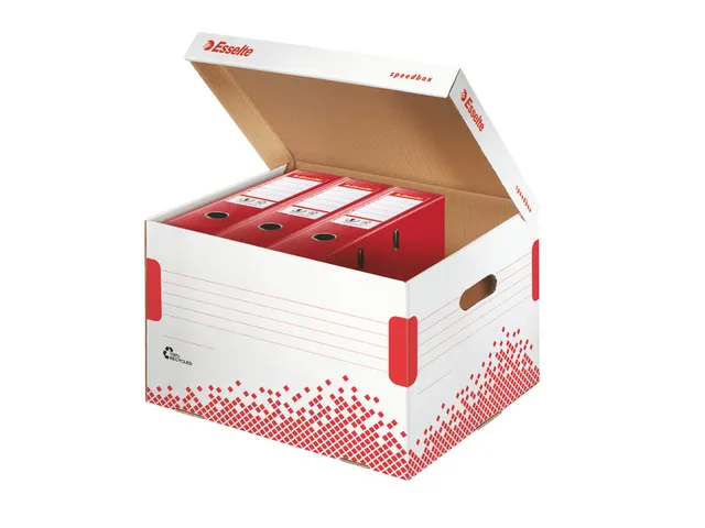 Conteneur Esselte Speedbox 392x301x334mm blanc