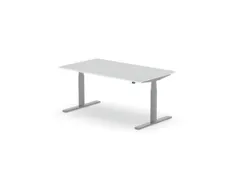 Elektrisch ihv bureau,HxBxD 650-1310x1600x900mm,blad wit